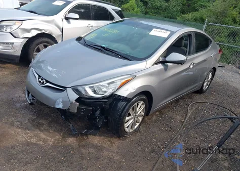 2014 Hyundai Elantra Se/Sport/Limited из США, поврежденный, VIN KMHDH4AE3EU117028